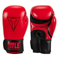 color:Red/Black::TITLE Boxing Vegan Fitness Bag Gloves