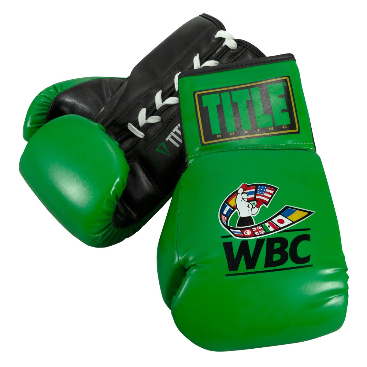 variant:lifestyle::WBC by TITLE Boxing Autograph Gloves 2.0 alt front and back view