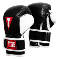 variant:Black/White::TITLE Boxing Youth Bag Gloves alternative view